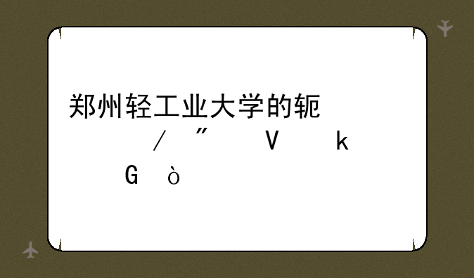 郑州轻工业大学的软件工程分数多少？